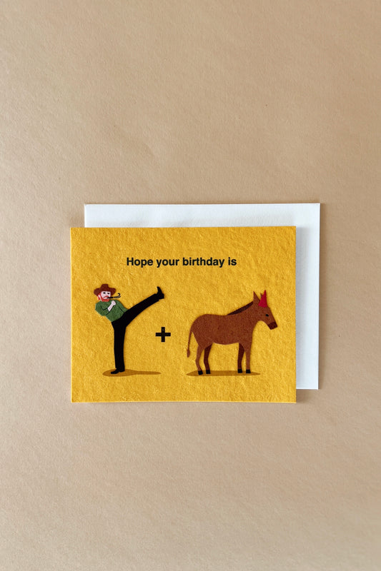 Ranch Birthday Card