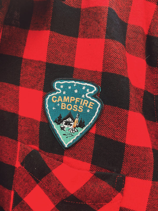 Campfire Boss Patch Flannel