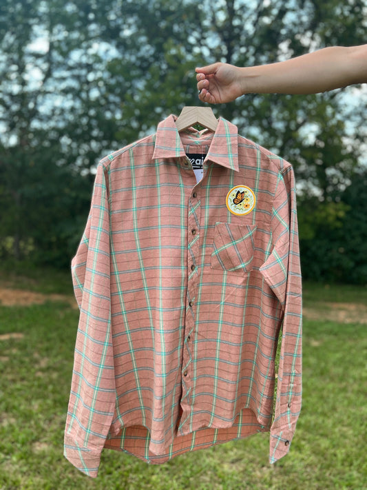 Butterfly Patch Flannel