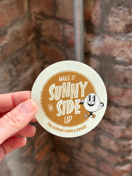 Sunny Side Up Vinyl Sticker