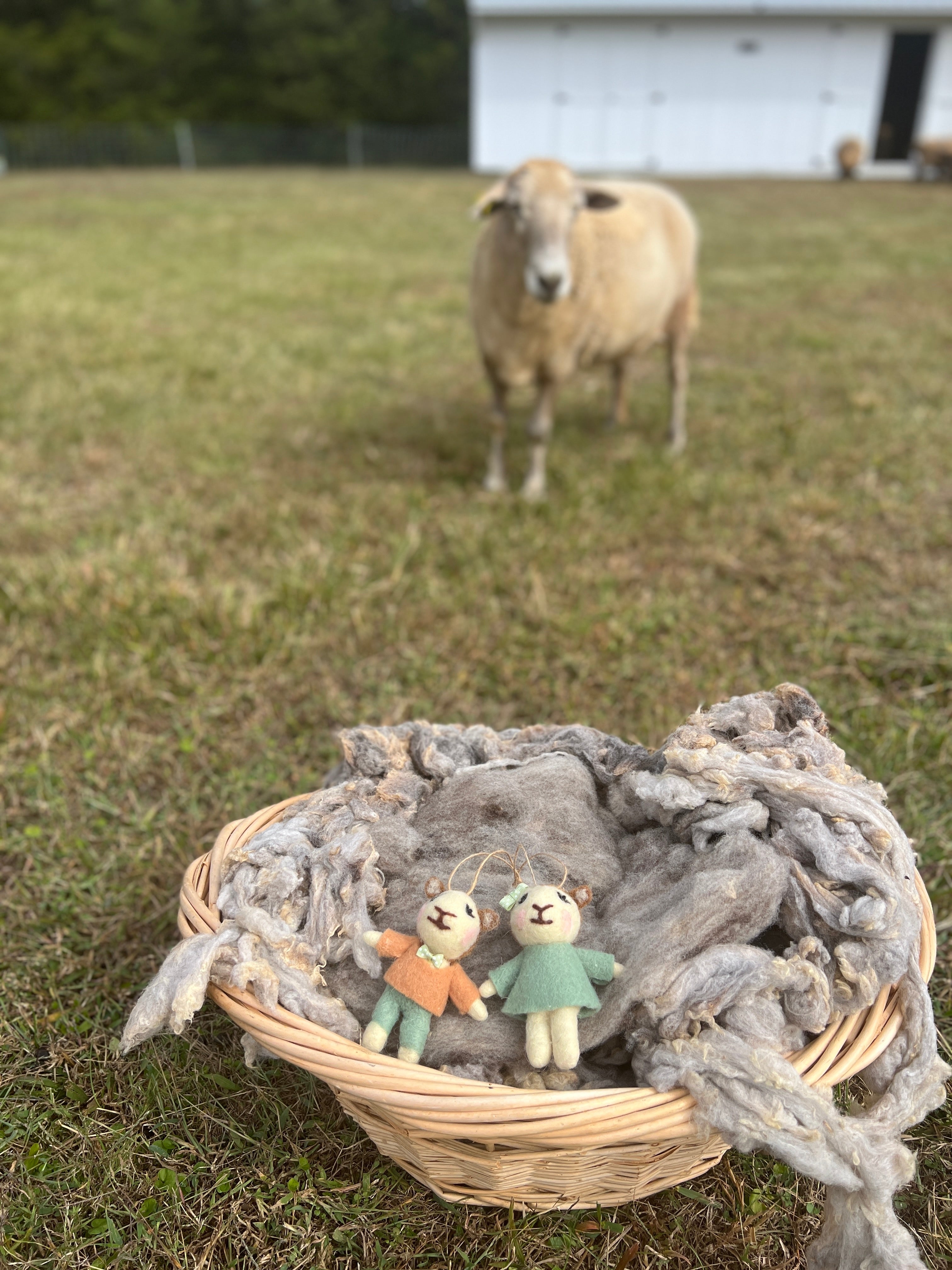 Lamb Lady Ornament – The Sunday Farm & Apiary