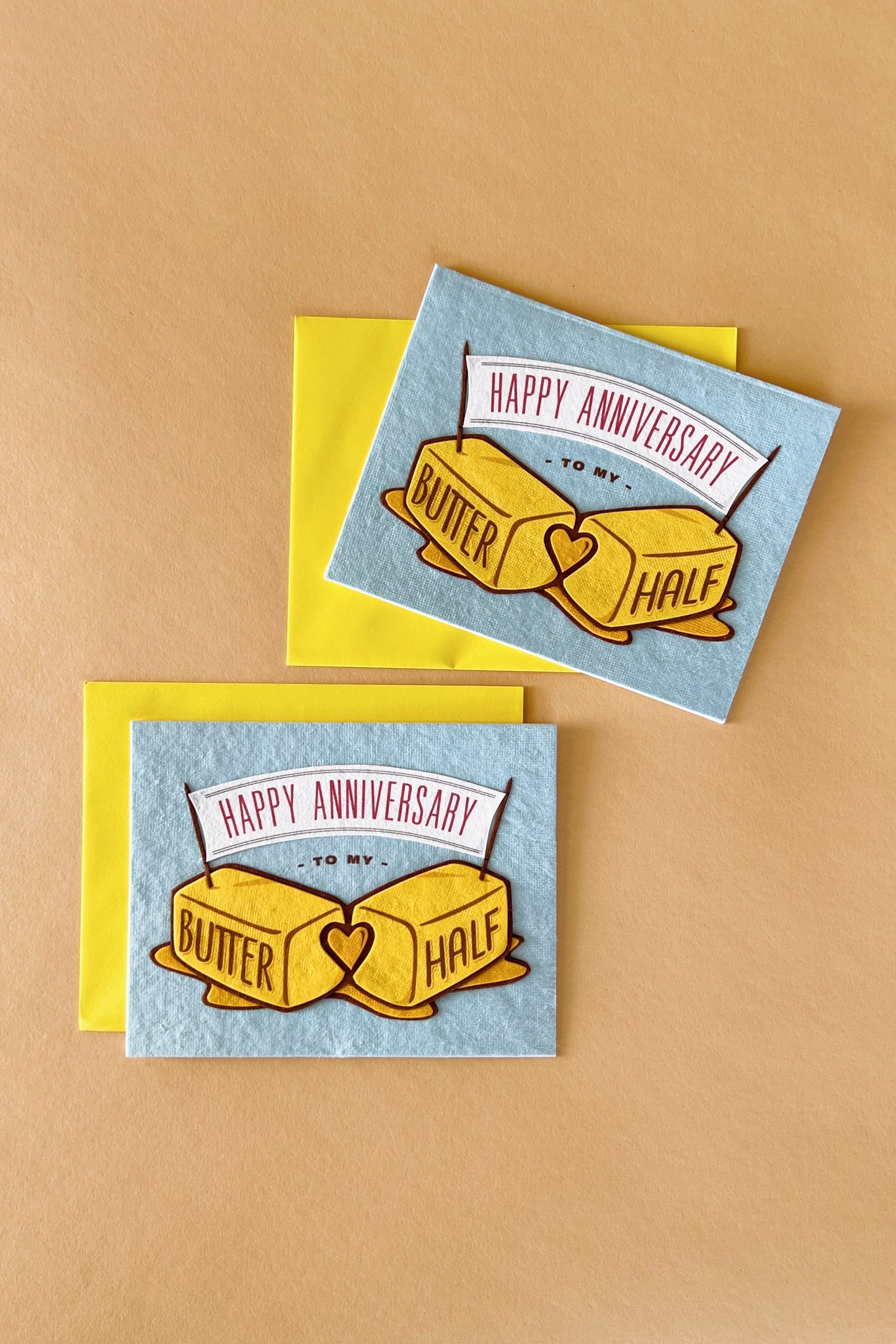 Butter Half Anniversary Card