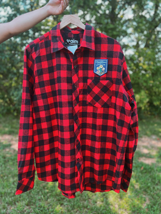 Garden Club Patch Flannel