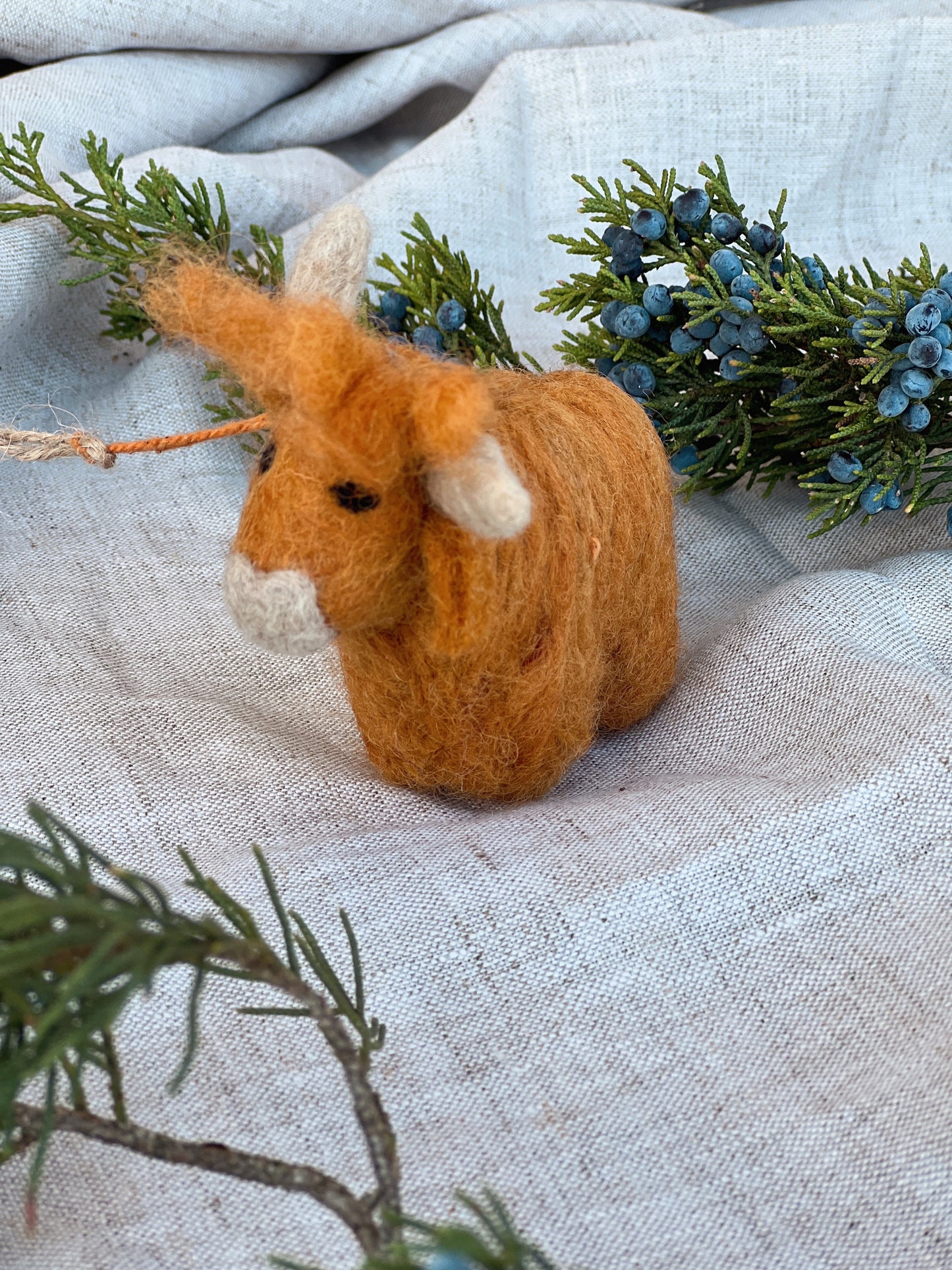 Highland Cow Ornament