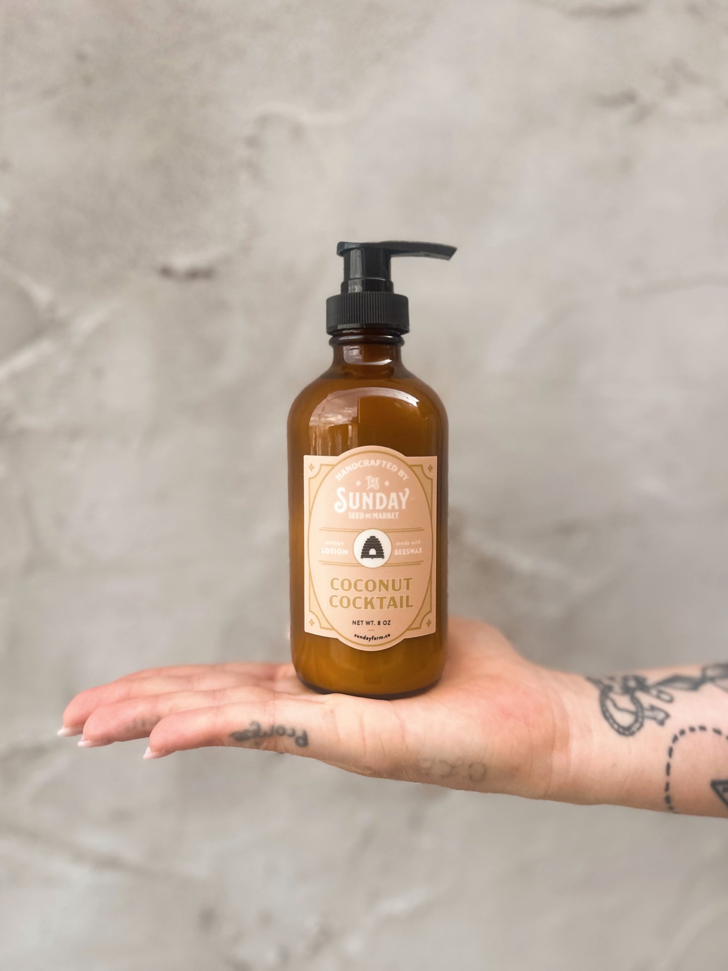 Coconut Cocktail Beeswax Lotion