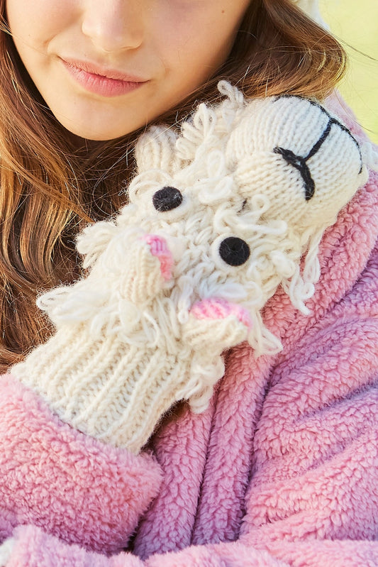 Kids Sheep Mittens