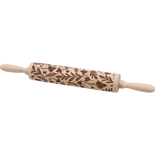 Floral Embossing Rolling Pin