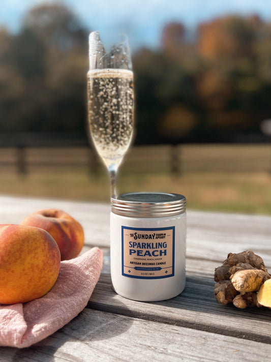 Sparkling Peach Candle