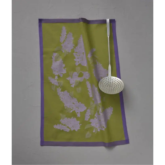 Lilac Jacquard Teatowel