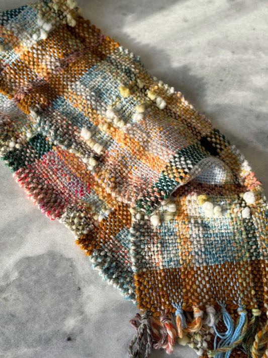 Handwoven Early Spring Scarf