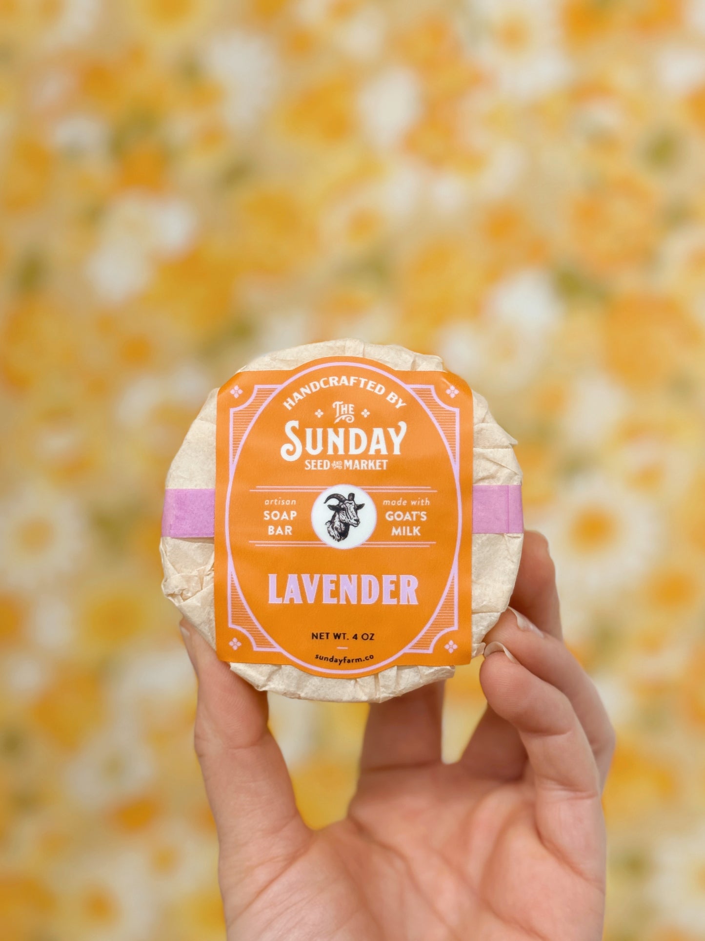 Lavender Goat’s Milk Soap Bar