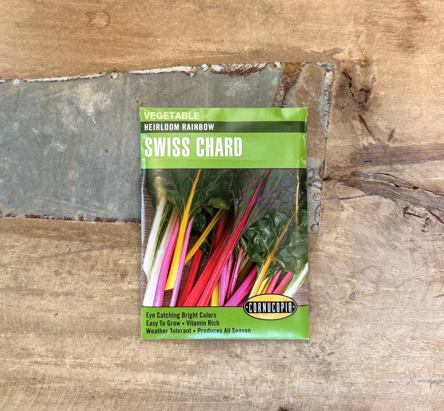 Heirloom Rainbow Swiss Chard Seeds