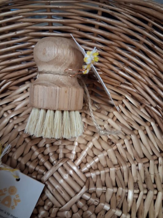 Wood Palm Brush